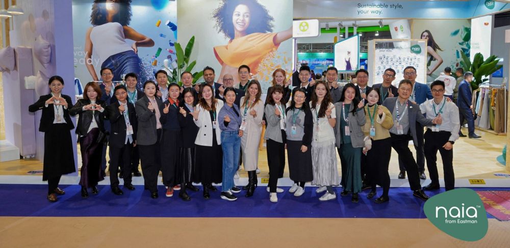 "Naia<sup>™ </sup>on the move" debuts at Intertextile 2025